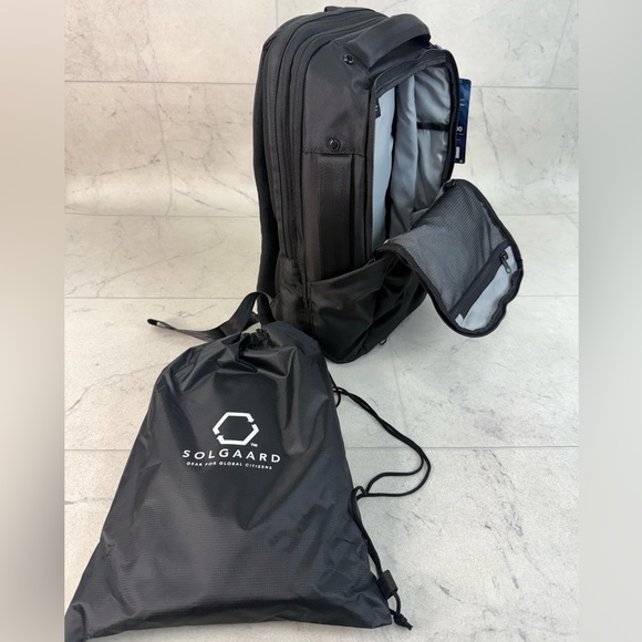 (SW-24) Solgaard Venture Backpack In Black - Picture 4 of 6